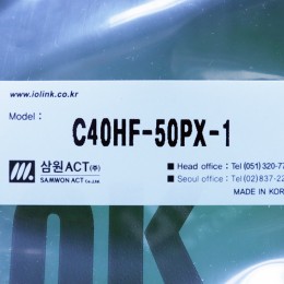 [신품] C40HF-50PX-1 I/O 케이블