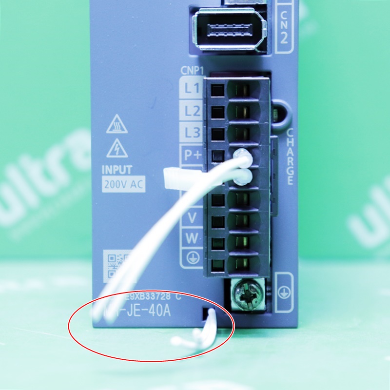 [중고] MR-JE-40A 미쯔비시 서보 드라이브 (저항선 절단)