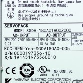 [미사용] SGDV-180A01A YASKAWA 2KW 서보팩