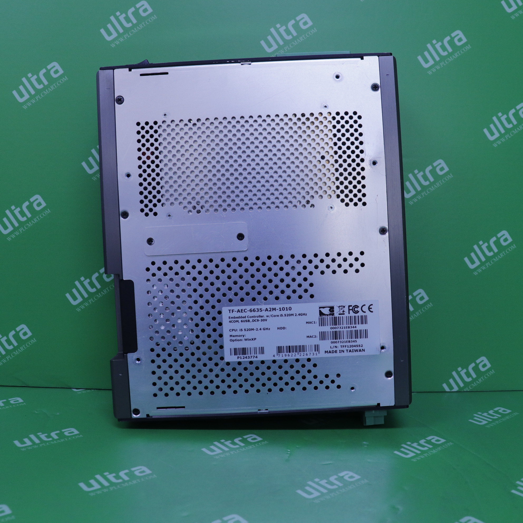 [중고] TF-AEC-6635-A2M-1010  Core i5 520M-2.4GHZ 프로세서가 탑재된 팬리스 임베디드 컨트롤러