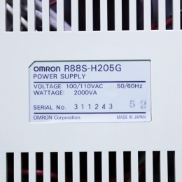 [중고] R88S-H205G OMRON 파워서플라이