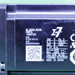[중고] SGM7A-06AFA21 야스카와 0.6kw 서보모터