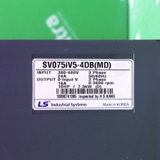 [중고] SV075iV5-4DB(MD) LS 7.5KW 인버터