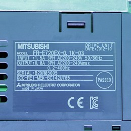 [중고] FR-E720EX-0.1K-03 미쯔비시 100W 인버터