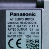 [중고] MSMD012G1S PANASONIC 100W 저관성 서보모터