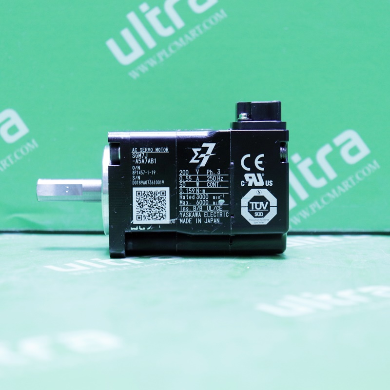 [중고] SGM7J-A5A7AB1 야스카와 50w 2면 플랫시트 서보모터