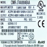 [중고] CIMR-JT4A0004BAA 야스카와 0.75kw 인버터