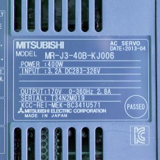 [중고] MR-J3-40B-KJ006 미쯔비시 400W 서보 드라이버