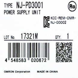 [신품] NJ-PD3001 OMRON 파워 서플라이