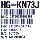 [신품] HG-KN73J 미쯔비시 오일실타입 750W 서보 모터