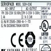 [중고] SGDH-02AE 야스카와 서보드라이버