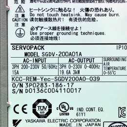 [미사용] SGDV-200A01A 야스카와 서보팩