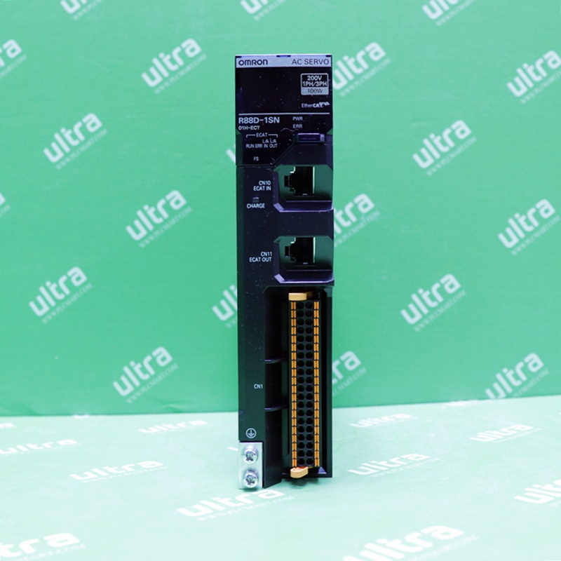 [중고] R88D-1SN01H-ECT OMRON EtherCAT 통신 내장형 AC 서보 드라이버