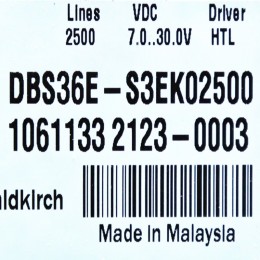 [신품] DBS36E-S3EK02500 SICK 인크리멘털 엔코더