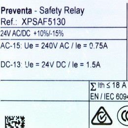[중고] XPSAF5130 슈나이더 비상 정지 안전모듈