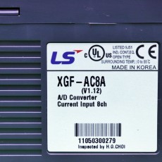 [중고] XGF-AC8A 엘에스 피엘씨 AD입력전류 8CH