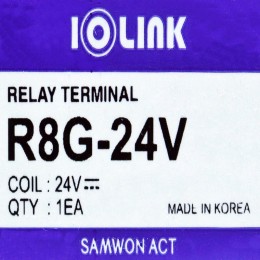 [신품] R8G-24V 삼원ACT RELAY TERMINAL