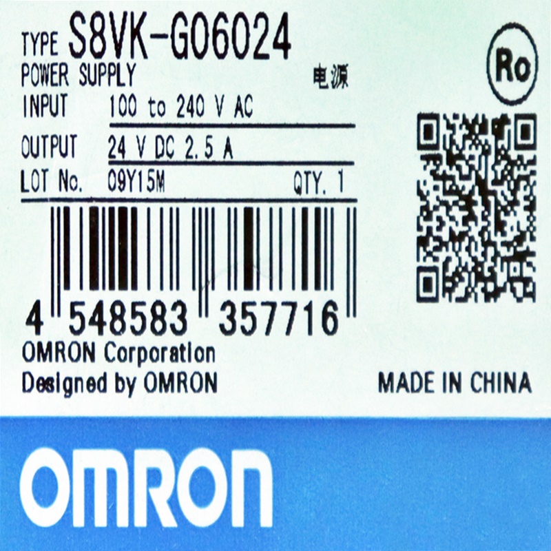 [신품] S8VK-G06024 OMRON (오므론) 파워서플라이