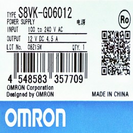[신품] S8VK-G06012 OMRON (오므론) 파워서플라이
