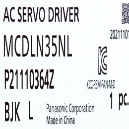[신품] MCDLN35NL 파나소닉 750W 서보드라이브 RTEX 대응