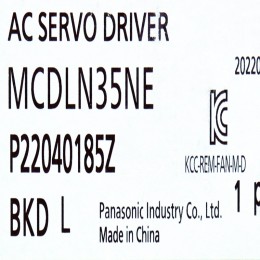 [신품] MCDLN35NE 파나소닉 750W 서보드라이브 RTEX