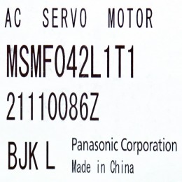 [신품] MSMF042L1T1 파나소닉 400W 브레이크타입 서보모터