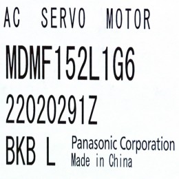 [신품] MDMF152L1G6 파나소닉 1.5KW 서보모터 중관성 커넥터타입