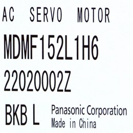 [신품]MDMF152L1H6 파나소닉 1.5KW 서보모터(브레이크) 중관성 커넥터타입