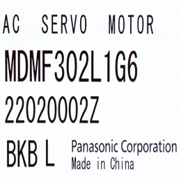 [신품] MDMF302L1G6 파나소닉 3KW 서보모터 중관성 커넥터타입