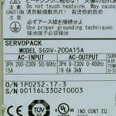 [중고] SGDV-200A15A 야스카와 3kw 서보드라이브
