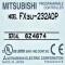 [중고] FX3U-232ADP 미쯔비시 RS-232C 통신용 특수 어댑터