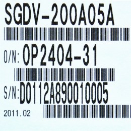 [신품] SGDV-200A05A 야스카와 3kW 서보팩