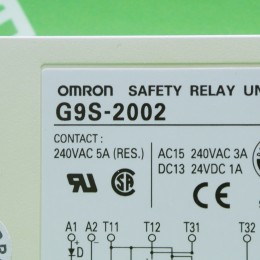[중고] G9S-2002 OMRON(오므론) 세이프티 릴레이