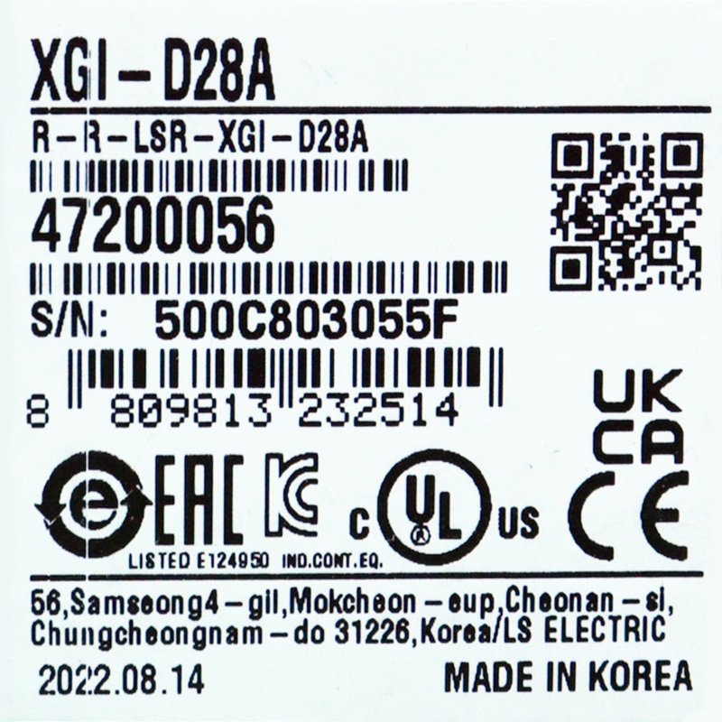 [신품] XGI-D28A LS 입력모듈 PLC