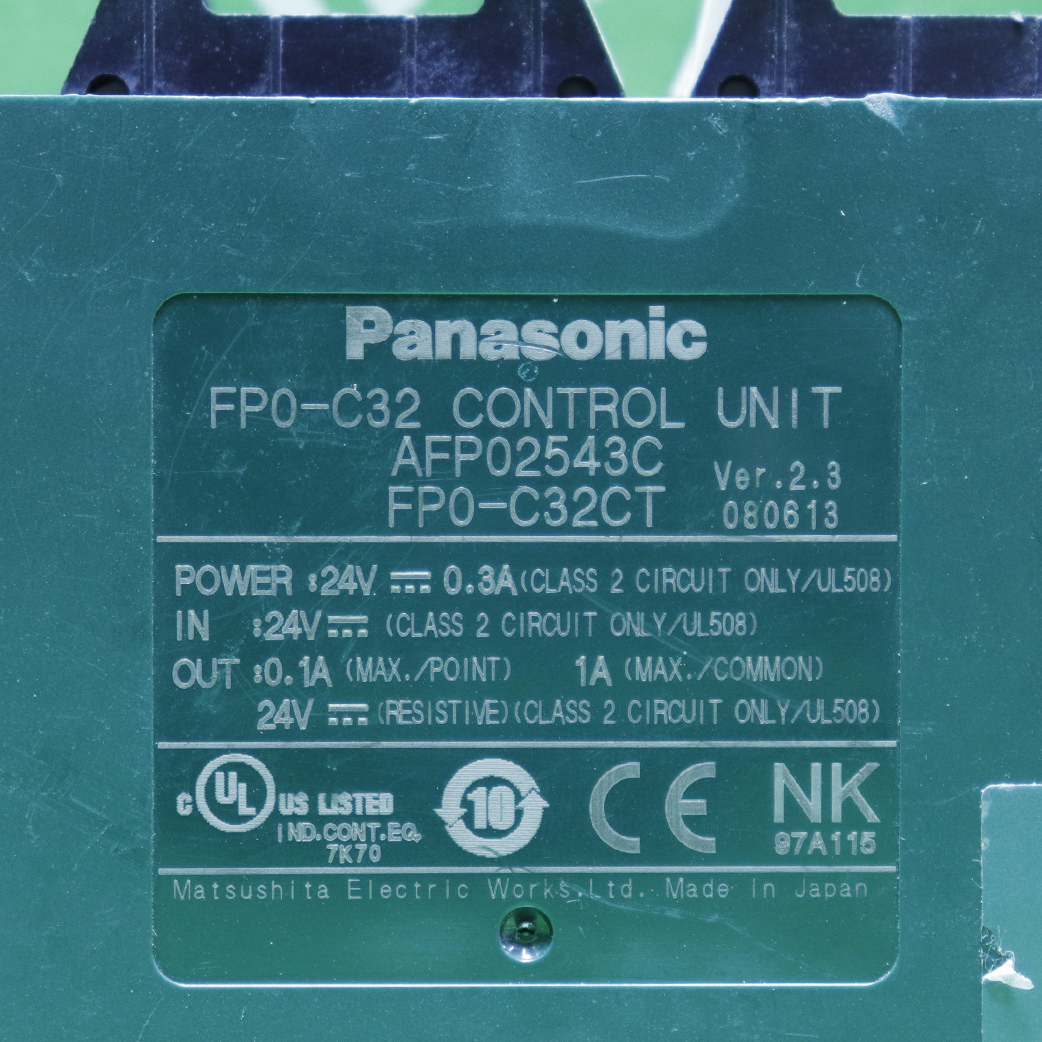 [중고] FP0-C32CT PANASONIC 컨트롤 유닛