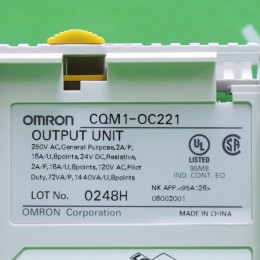 [중고] CQM1-OC221 옴론 PLC 출력 유닛 