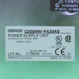[중고] C200HW-PA204S 옴론 파워 서플라이