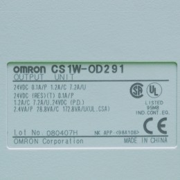 [중고] CS1W-OD291 OMRON 출력 유닛