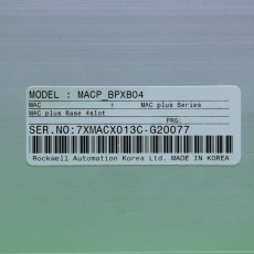 [중고] MACP-BPXB04 Rockwell MAC plus Multi Axis Control