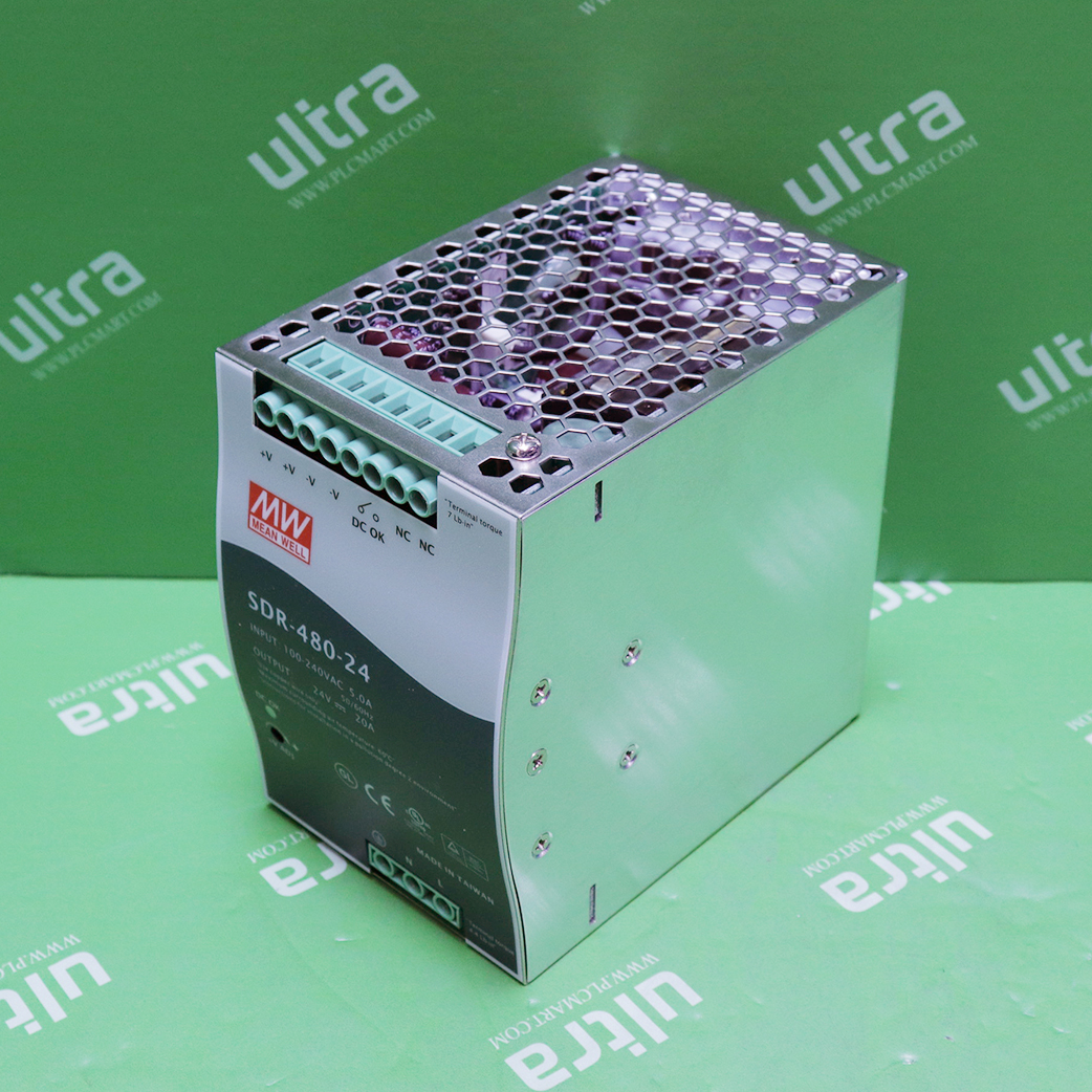 [신품] SDR-480-24 MEAN WELL 레일 전원 공급장치