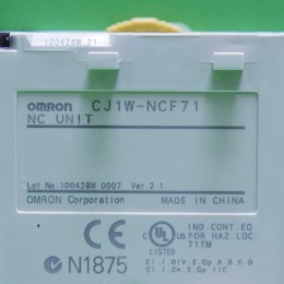 [중고] CJ1W-NCF71 OMRON PLC