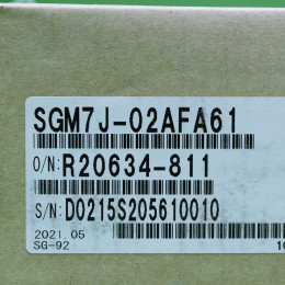 [신품] SGM7J-02AFA61 야스카와 200W 서보모터 키타입