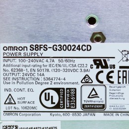 [중고] S8FS-G30024CD OMRON 파워서플라이