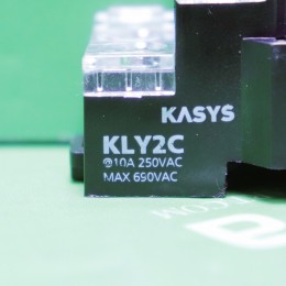 [중고] KLY2C+HR710-2PLD KASYS 안전 보호커버 소켓 범용릴레이