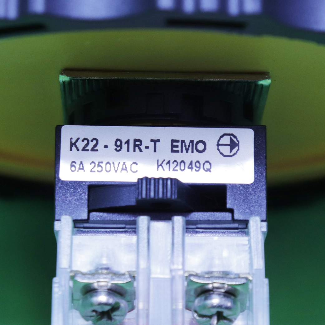 [중고] EMO K22-91R-T KACON 비상정지스위치