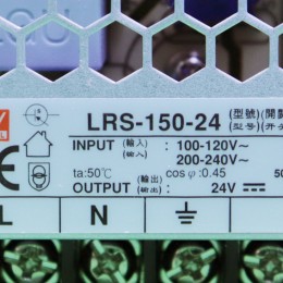 [중고] LRS-150-24 MEANWELL 스위칭 전원공급장치