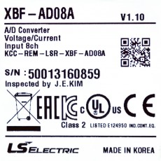 [중고] XBF-AD08A LS산전 아날로그 모듈