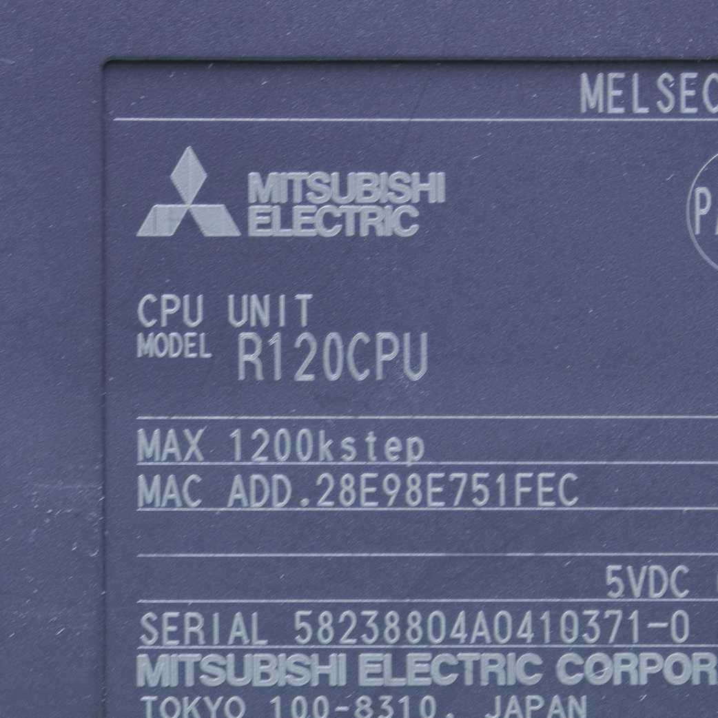 [중고] R120CPU 미쯔비시 PLC CPU유닛 (납기: 전화 문의)