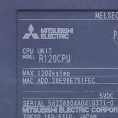 [중고] R120CPU 미쯔비시 PLC CPU유닛 (납기: 전화 문의)