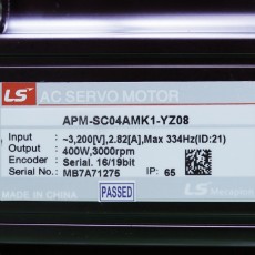 [중고] APM-SC04AMK1-YZ08 (오일실 없음) LS 메카피온 400W 서보모터